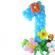 Цифры на день рождения — примеры и способы украшения Цветы из салфеток для 1 на годик