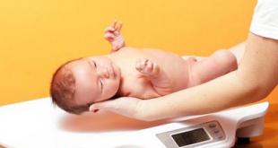 Нормы прибавки в весе у новорожденных детей по месяцам в первый год жизни
